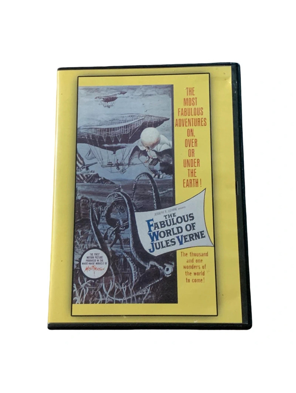 The Fabulous World of Jules Verne DVD 1958 English Dubbed B&W NR 83 Min